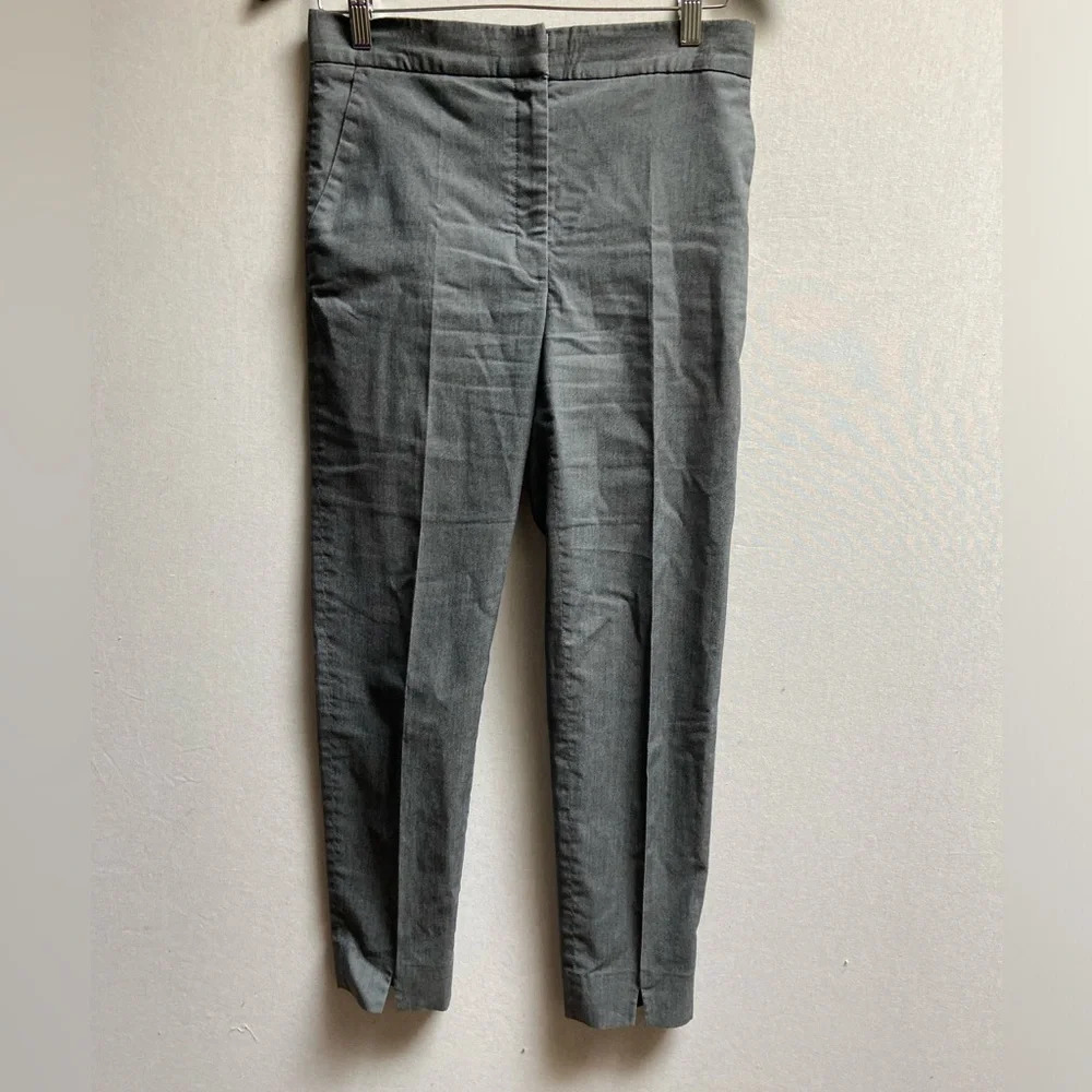 COS Slim Cropped Trousers Mid-Rise Tailored Pants Size 30